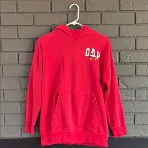 GAP Teen x Disney - Red Hoodie with Disney & GAP Logo - Size Teen 12
